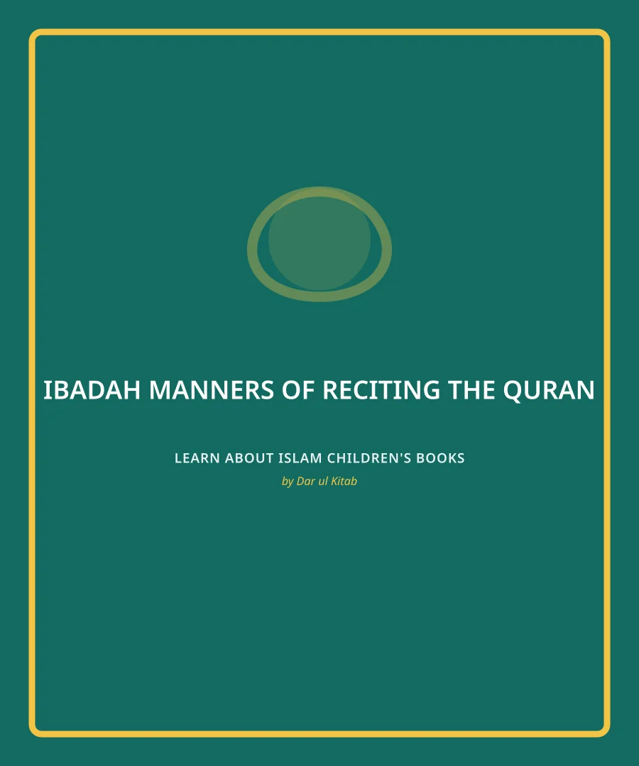 Cover of Manners of Reciting the Quran
