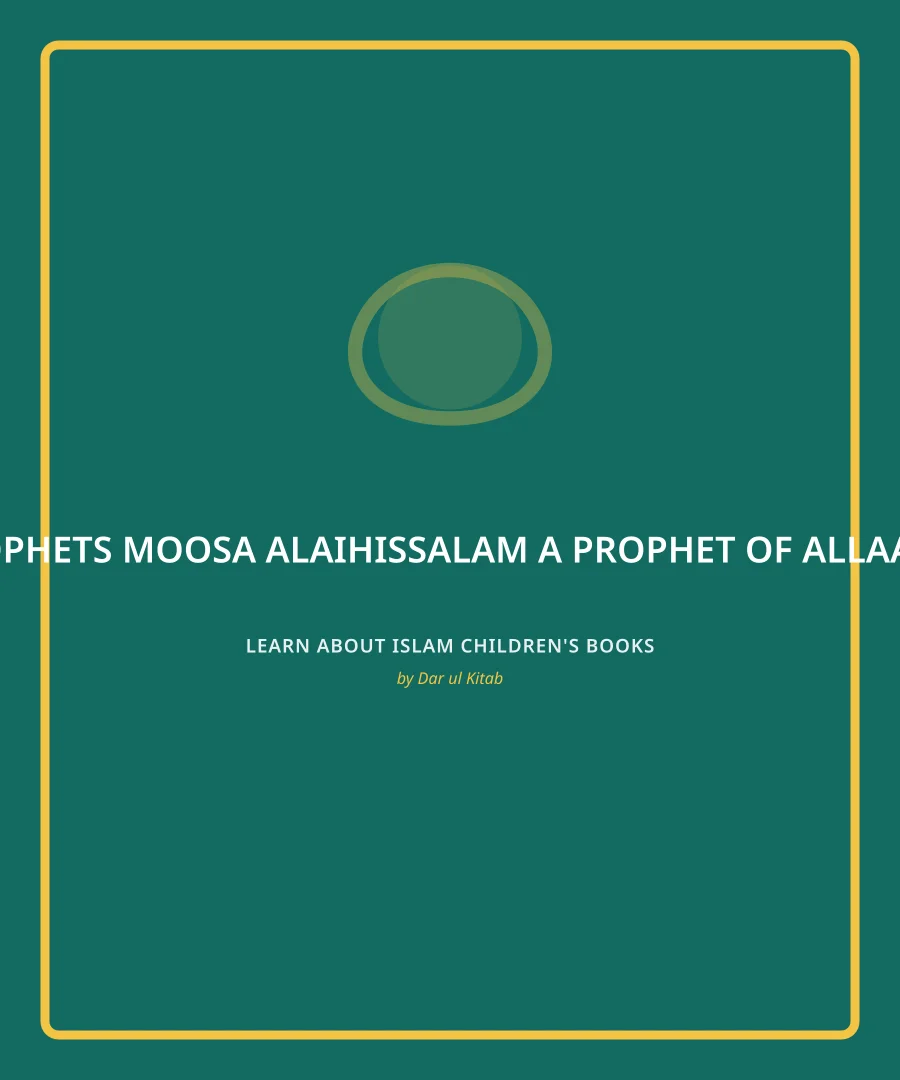 Cover of Moosa alaihissalam, a Prophet of Allaah Pt. 2