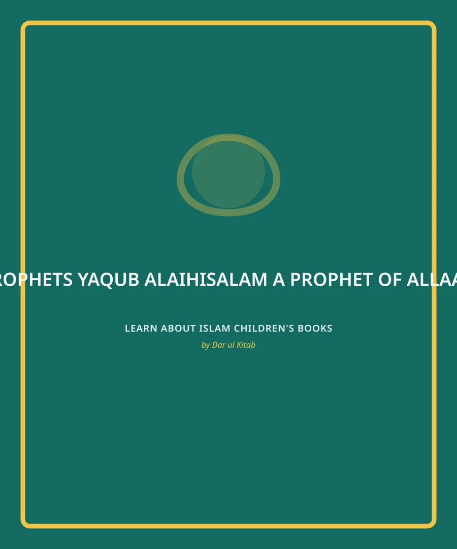 Cover of Ya'qub alaihisalam, a Prophet of Allaah